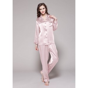 LilySilk 100 Silk Pajamas Set pijama pyjamas feminino Ladies Sleepwear Women Full Length 22 momme Mulberry Free Shipping