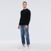 LilySilk Cashmere Sweater Men‘s V-Neck Long Sleeve NEW Free Shipping